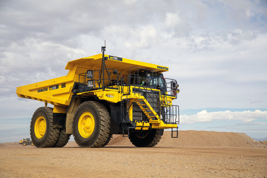Komatsu Europe HD785-8 Rigid Dump Truck at bauma 2022